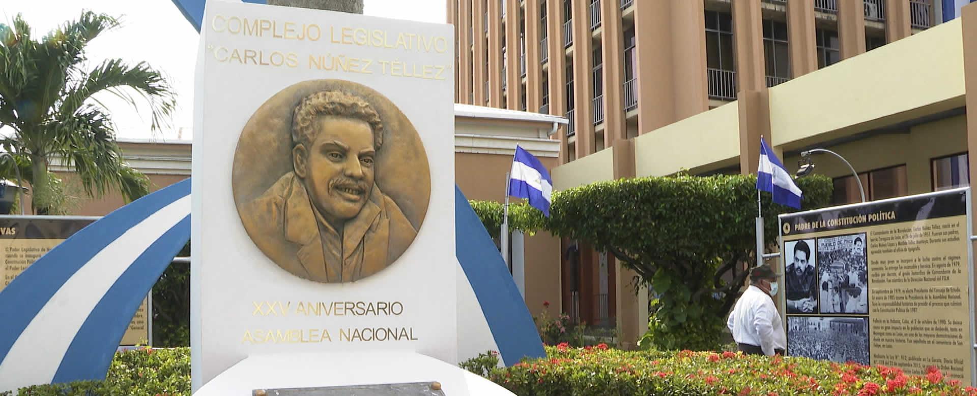 Homenaje al Comandante Carlos Núñez, Padre de la Constitución Política