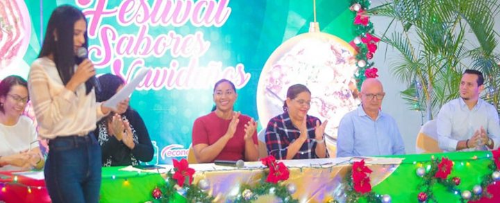 Autoridades realizan lanzamiento para el Festival de Sabores Navideños