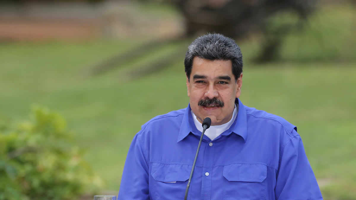 El presidente de Venezuela, Nicolás Maduro. 22 de junio de 2020.