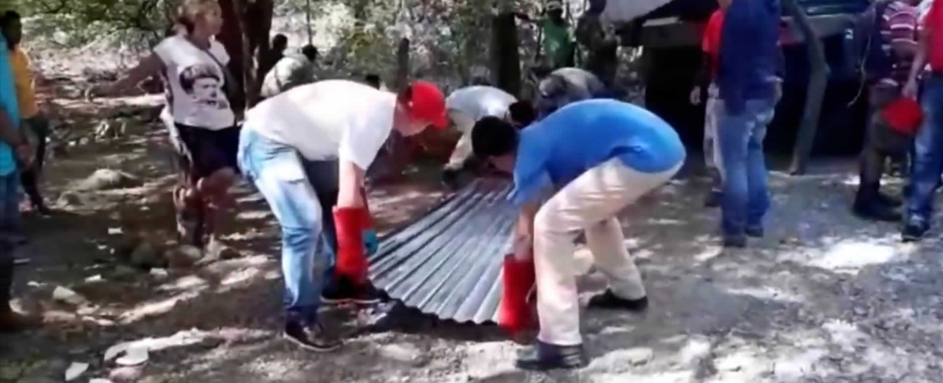 Familias de Carazo reciben planes techos enviados por el Buen Gobierno