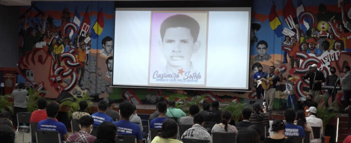Conmemoran el paso a la inmortalidad del Líder Estudiantil Casimiro Sotelo