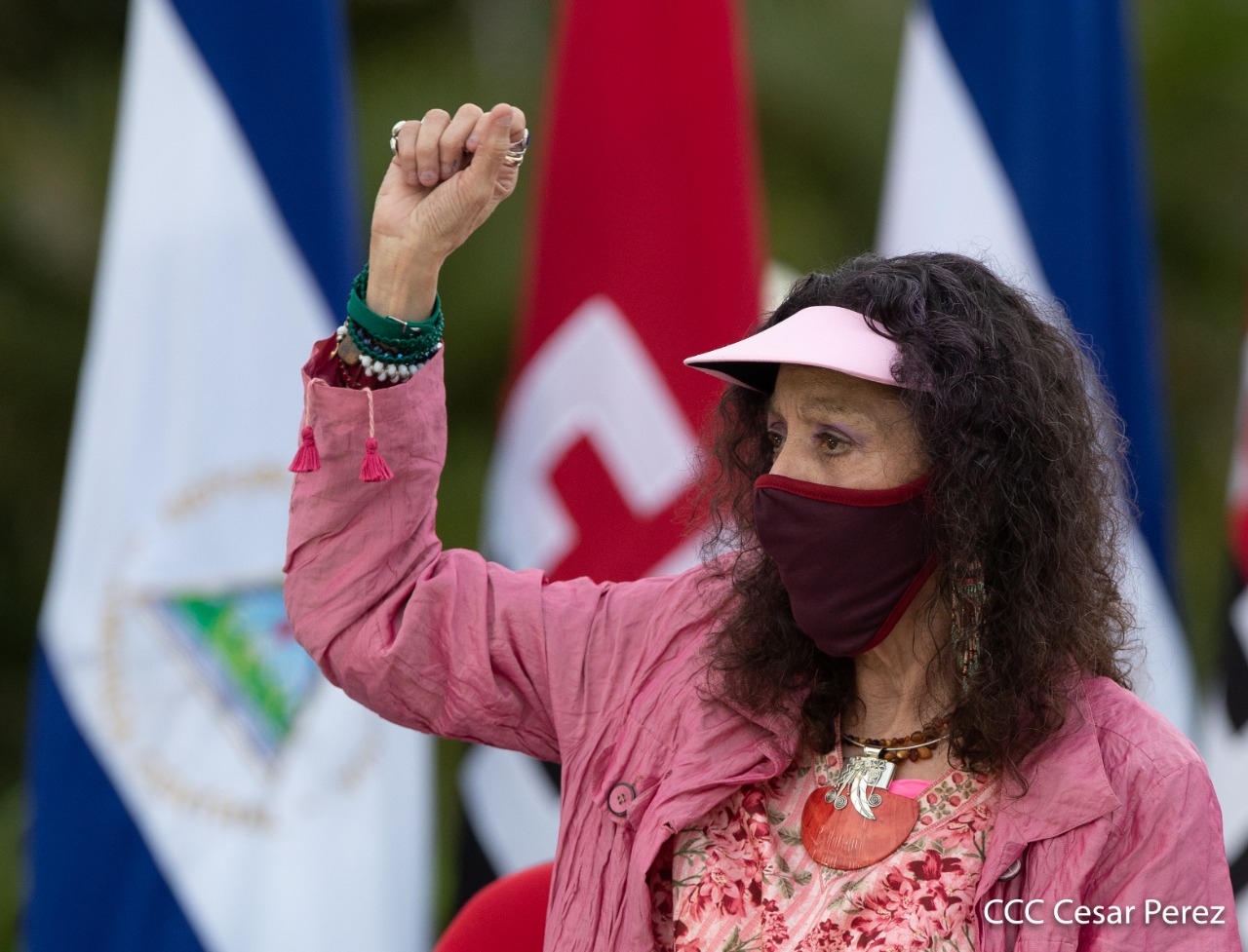 Vicepresidenta de Nicaragua, Compañera Rosario Murillo.