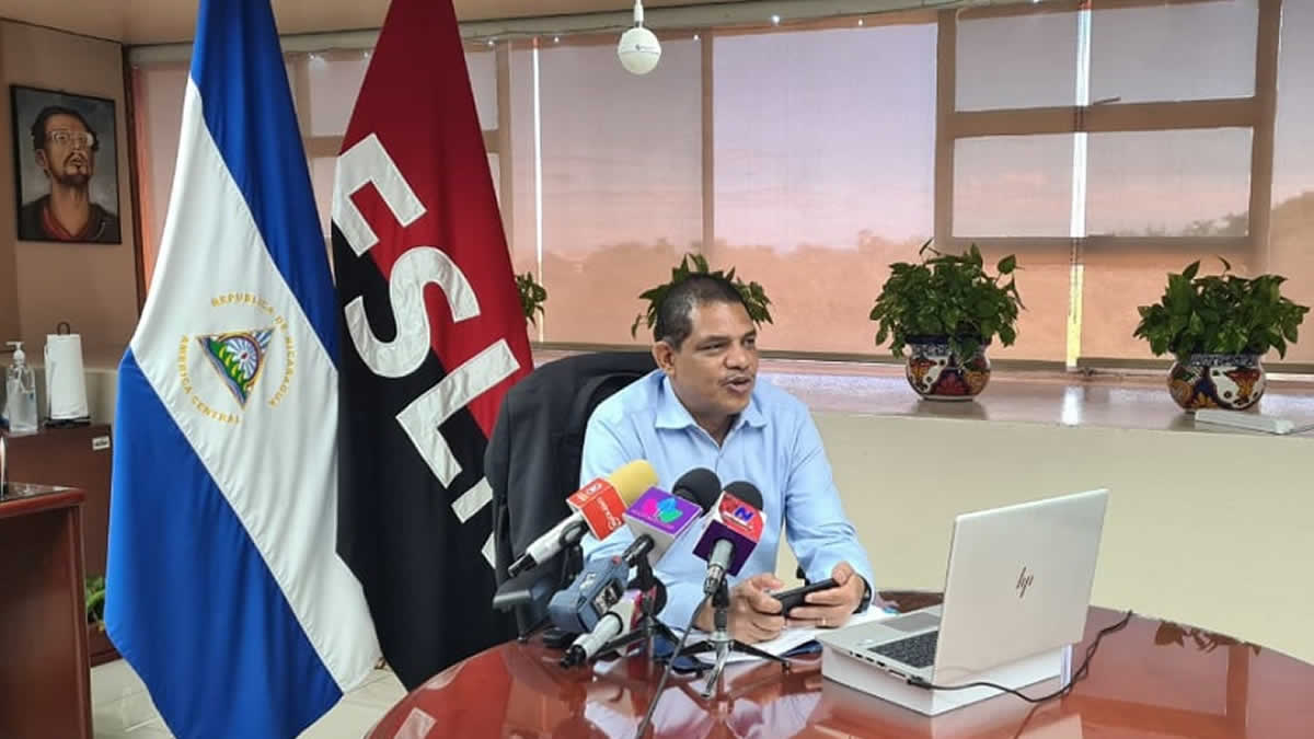 Ministro de Hacienda y Crédito Público, Iván Acosta dio a conocer el avance positivo de la economía en Nicaragua