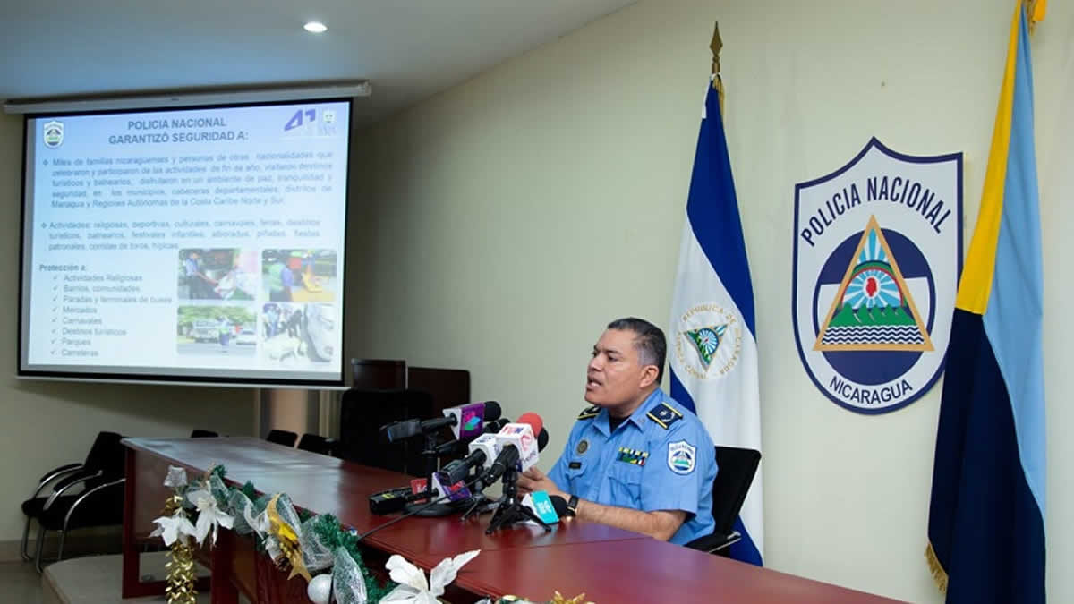 El informe fue brindado por el Inspector General de la Policía Nacional, comisionado general Jaime Vanegas.