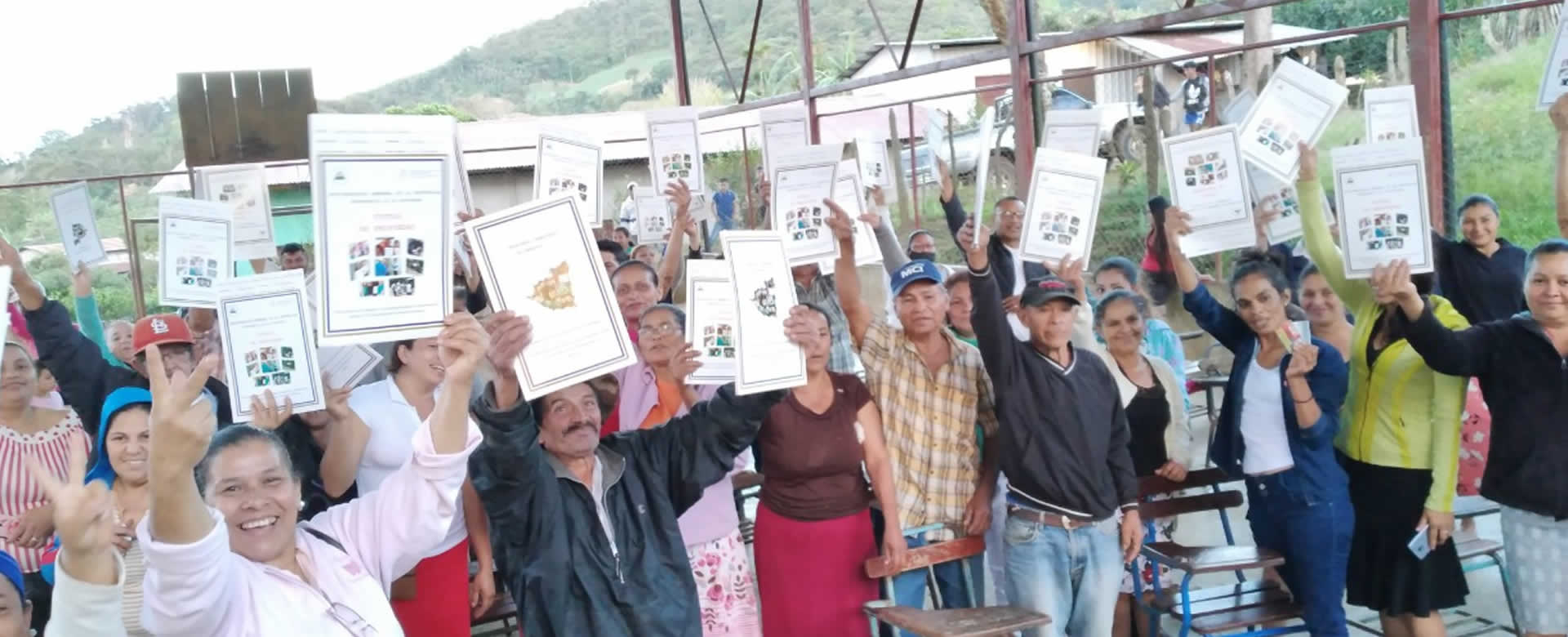 Buen Gobierno garantiza seguridad jurídica a 125 familias de Jinotega