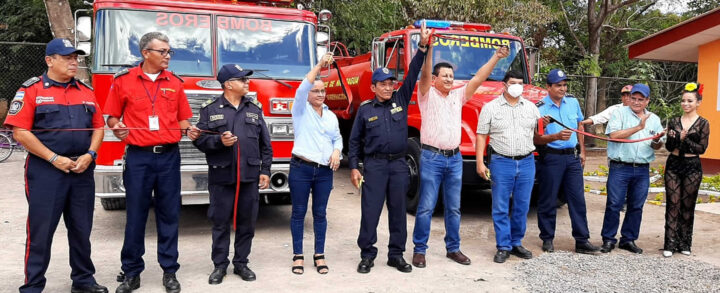 Invierten U$ 350 mil en la estación de bomberos en Achuapa, León