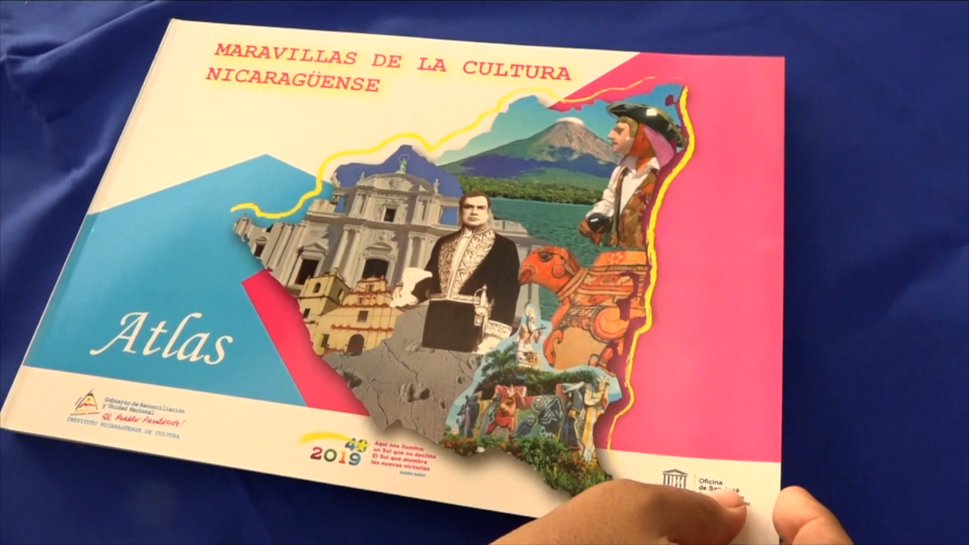 Atlas “Maravillas de la Cultura Nicaragüense” fortalece herramientas educativas
