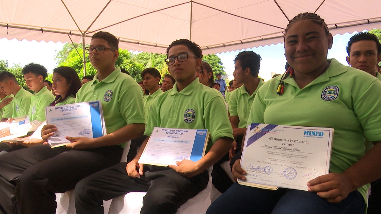 Policía Nacional incorpora a 293 nicaragüenses al Centro de Juventud