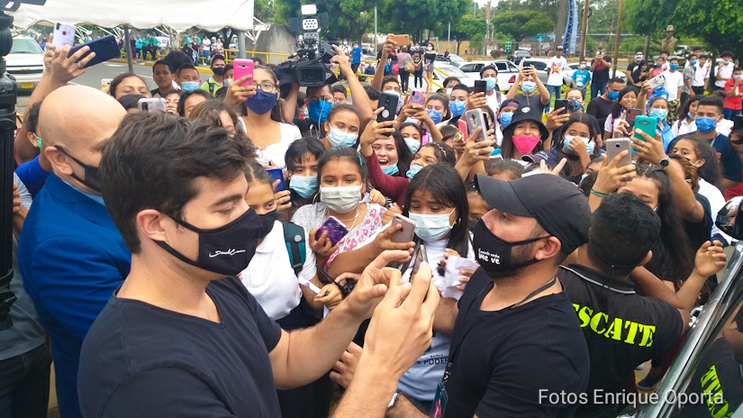 Llega por segunda vez el actor Danilo Carrera a Nicaragua 