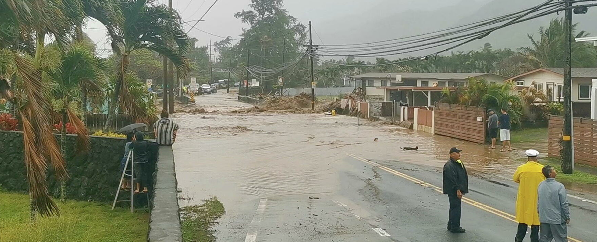 Hawái en emergencia por daños provocados por inundaciones