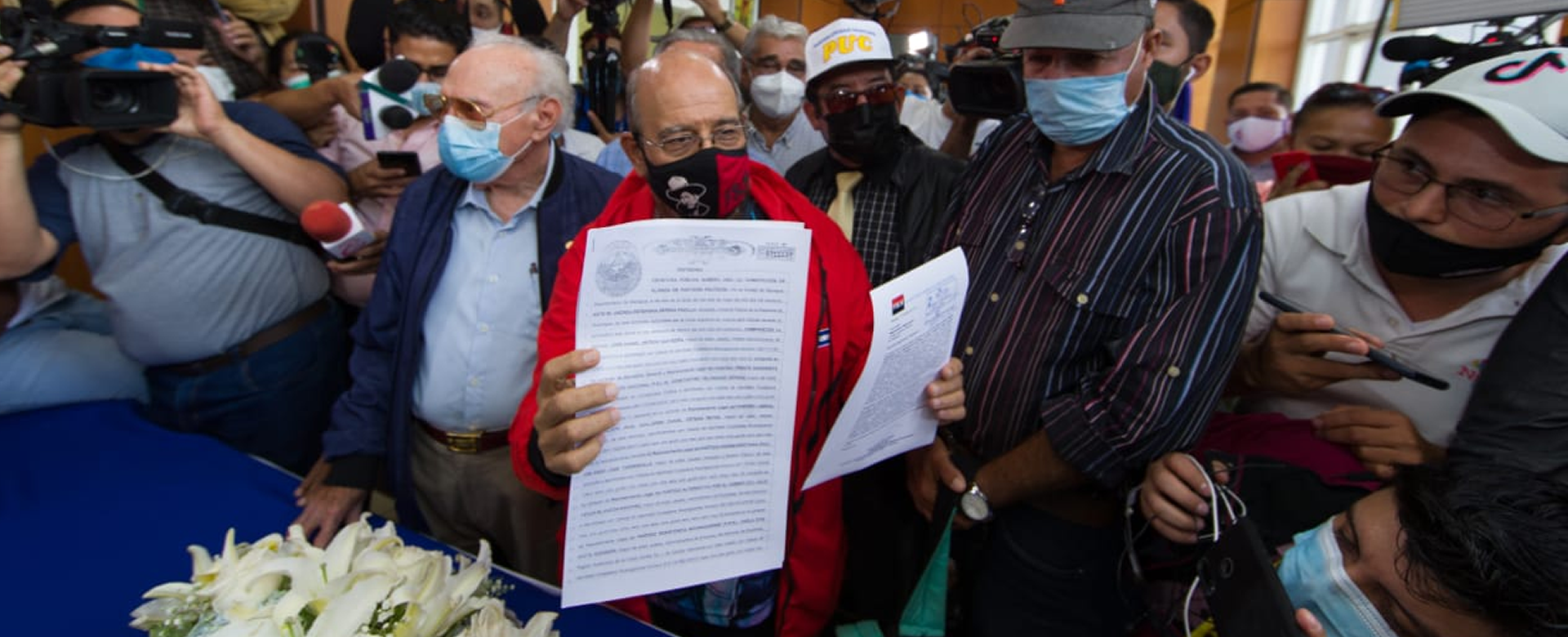 Alianza Unida Nicaragua Triunfa se inscribe oficialmente ante el CSE