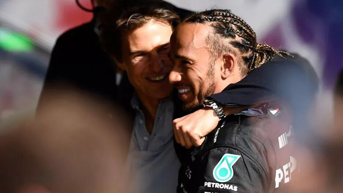 Lewis Hamilton revela que rechazó un papel en la película “Top Gun Maverick”