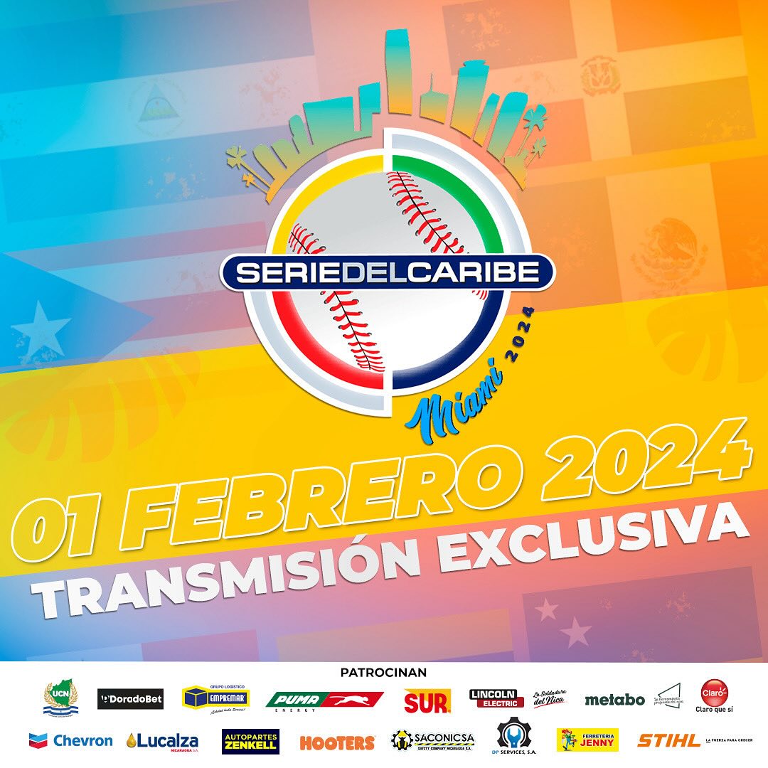 Horario de Nicaragua en la Serie Del Caribe 2024