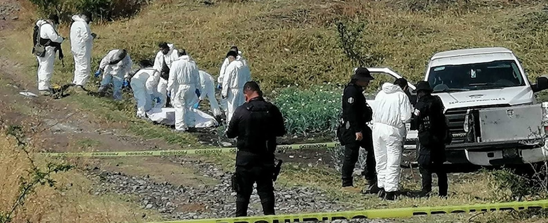 estado descomposición cuerpos Michoacán