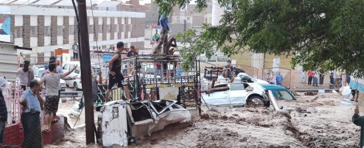 Lluvias torrenciales inundaciones Yemen