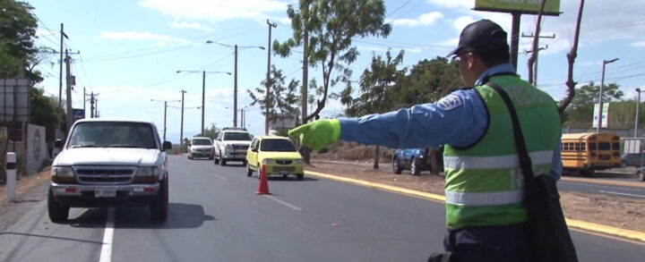 nicaragua policía prevenir accidentes